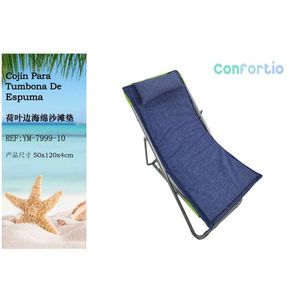 TUMBONA 50*120*4CM-10 Tapis de plage en éponge haute densité Pare-soleil Déflecteur de vent et d'insectes - Product Image 1