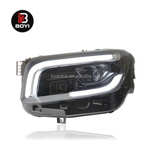Phare de voiture pour Mercedes-Benz GLB X247 2020-2024, mise à niveau des phares, phares LED blancs et jaunes DRL, phares à projecteur LED - Product Image 5