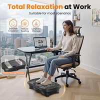 Appareil de fitness à usage domestique en ABS écologique, grande capacité de charge, affichage LED, plaques vibrantes