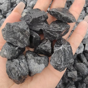 Pietre da giardino in ciottoli neri naturali, levigate come ciottoli neri a specchio, ognuna è un'opera d'arte conferita dalla terra - Product Image 4