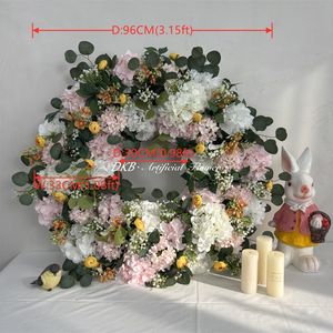 House door Decorative artificial flower <b>wreaths</b> High quality forest style flower <b>wreath</b> <b>decoration</b> - Product Image 6