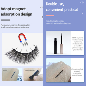Ensemble de <span class=keywords><strong>cils</strong></span> <span class=keywords><strong>magnétiques</strong></span> 1/5/10 paires de <span class=keywords><strong>cils</strong></span> avec eye-liner et pince à épiler <span class=keywords><strong>Cils</strong></span> <span class=keywords><strong>magnétiques</strong></span> <span class=keywords><strong>Faux</strong></span> <span class=keywords><strong>cils</strong></span> Vente en gros - Product Image 3