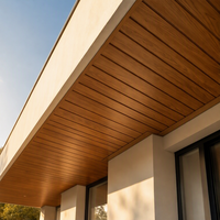 Plafond suspendu acoustique en aluminium de haute qualité, ignifuge, écologique, à lattes, pour une utilisation en extérieur, dans les hôpitaux, les gymnases