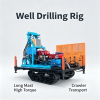 Machine de forage hydraulique haute pression puissante avec contrôle fluide pour l'exploitation minière et les puits d'eau