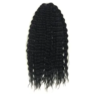 Rebecca Deep Wave Synthetic Braiding Hair Crochet Braid Spiral Water Wave Hair Extensions Curls Synthetic Curly Braiding Hair