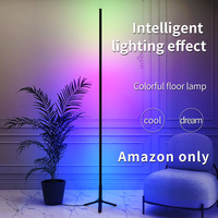 Lampada Da Terra Design Dropshipping Nordic Modern Light Stand Rgb Corner Floor Lamp for Living Room