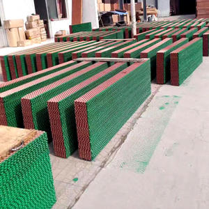 Panel de Enfriamiento Evaporativo de 15 cm para Invernadero, Cortina Húmeda para Almacén, Enfriador de Aire por Agua, Canaleta de PVC - Product Image 5