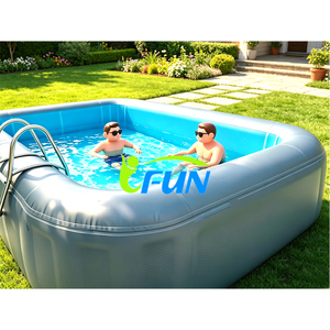 <span class=keywords><strong>Piscine</strong></span> gonflable ronde en PVC DWF sur mesure, avec technologie Drop Stitch, grande baignoire de spa <span class=keywords><strong>hors</strong></span> <span class=keywords><strong>sol</strong></span> pour bain de glace, idéale pour la famille et le jardin - Product Image 4