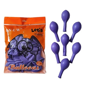 12inch Colorful Glossy Birthday Party Decoration <b>Balloons</b> 100pcs/polybag Factory Wholesale Multi Standard Christmas Easter - Product Image 1