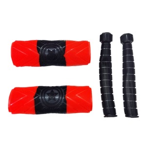 Empuñaduras para manillar de vehículos eléctricos, accesorios de repuesto cilíndricos suaves antideslizantes de arcoíris, impermeables, 5 colores - Product Image 5