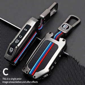 3/4/5 Nút Kẽm Hợp Kim + Silicone Chìa Khóa Xe Bìa Từ Xa Kim Loại <span class=keywords><strong>Key</strong></span> Fob Trường Hợp Chủ Thích Hợp Cho <span class=keywords><strong>Kia</strong></span> K3 - Product Image 1