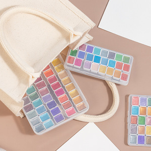 <span class=keywords><strong>2025</strong></span> ouyue Màu sắc rắn màu nước ngọc trai kim loại màu nước sơn thiết lập cho nghệ sĩ và sinh viên sơn - Product Image 2