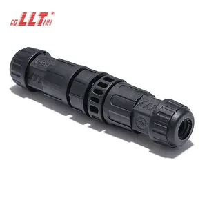 LLT M19 600V 20A 4 Pin Waterproof Electrical Junction Box connectors Electrical Cable Connector IP68 Locking Plug Socket