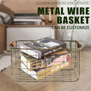 YILIN Boîte de rangement en bambou GL-1416PC en fer forgé Forme rectangulaire Construction durable Logo couleur personnalisé Conception multifonction - Product Image 6