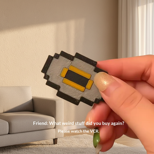 Marchandises du <span class=keywords><strong>jeu</strong></span> <span class=keywords><strong>Minecraft</strong></span>, boîte à musique Redstone, tourne-disque, cube de blocs pixelisés, ornement de bureau, figurine, boîte cadeau de Noël - Product Image 2