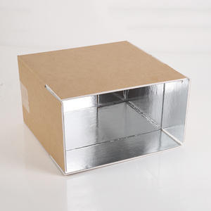 บรรจุภัณฑ์<span class=keywords><strong>การ</strong></span>จัดเก็บอาหารแช่แข็งกระดาษแข็งอลูมิเนียมฟอยล์กล่องฉนวนสําหรับอาหารทะเลเนื้อเค้กพิซซ่ากุ้งไก่ปลาบรรจุภัณฑ์ - Product Image 4