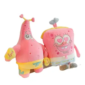 Venda quente Haibao e Pai Daxing Boneca Brinquedo De Pelúcia Presente Menina Travesseiro Cartoon Plush Brinquedos para Meninas