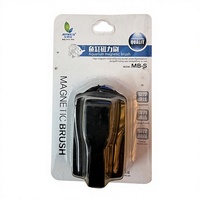 Brosse de nettoyage pour aquarium Jeneca Strong Megnet, grattoir rectangulaire en plastique durable et écologique, pour intérieur et extérieur