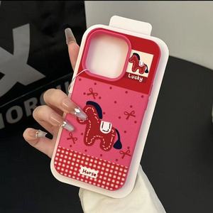 Étui de téléphone avec support miroir motif pois, compatible avec <span class=keywords><strong>iPhone</strong></span> 17 Pro Max, 16, 15, 14, 13, 12, <span class=keywords><strong>11</strong></span> - Product Image 6