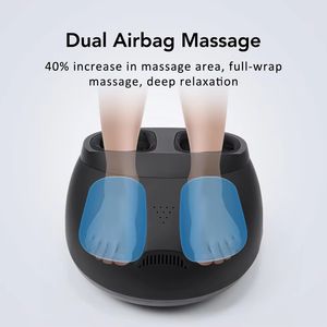 Masseur de pieds Shiatsu chauffant avec compression d'air et roulement, machine SPA pour soulager la douleur de la fasciite <span class=keywords><strong>plantaire</strong></span> - Product Image 5