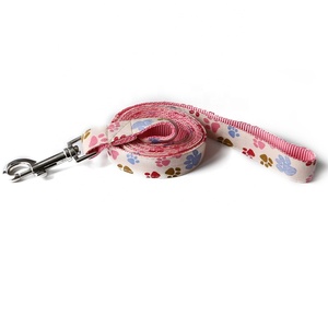 Grandes de la moda de impresión suave relleno mango-caminar largo perro de la correa - Product Image 3