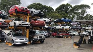 Rayonnage de stockage pour voitures en acier de récupération - Product Image 6