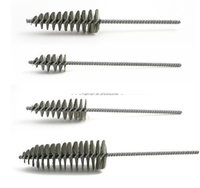 Kit de brosse de nettoyage de fil d'acier inoxydable d'alésage d'injecteur brosse de Tube de tuyau remplacer 3252 pour la course de puissance