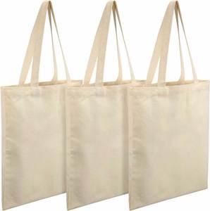 Sac fourre-tout en toile de coton réutilisable, écologique, personnalisé avec logo, noir et blanc, pour courses, vente en gros - Product Image 1