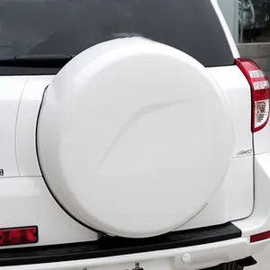 High Quality 4x4 Accessories Back ABS Spare Tire Cover For T-oyota RAV4 2009-2013