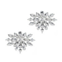 Nouveau verre strass boucle amovible dames mariage mode haut talon chaussures Clips accessoires de chaussures de mariée