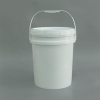 Seau de stockage de miel avec portail en plastique de 20l pour l'apiculture