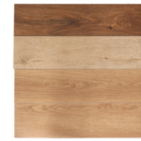 Plancher en plastique de luxe commercial, imitation bois, plinthe, revêtement de sol en vinyle PVC, clic, pour intérieur, carrelage, clic, sol SPC