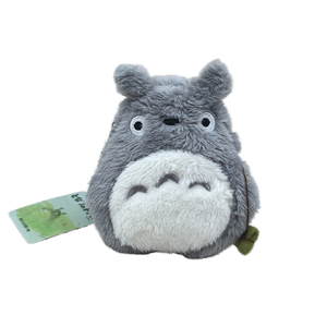 Portamonete in Peluche Tytopone di Alta Qualità <span class=keywords><strong>a</strong></span> Forma di <span class=keywords><strong>Totoro</strong></span> con Catena <span class=keywords><strong>a</strong></span> Sfera, Imbottitura in Cotone PP, Ideale per Regali Promozionali - Product Image 1