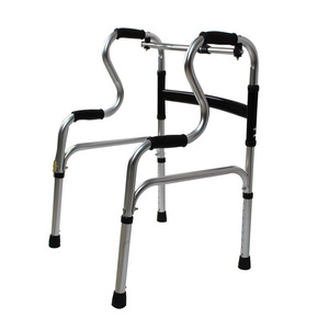 Andador de Doble Plegado de Aleación de Aluminio Antideslizante para Rehabilitación al Aire Libre para Personas Mayores y con Discapacidad - Product Image 1