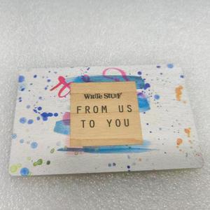 Tùy chỉnh in đầy đủ RFID NFC gỗ thẻ kinh doanh 13.56Mhz cho khách sạn thanh toán thẻ thành viên với mã vạch mã QR - Product Image 6