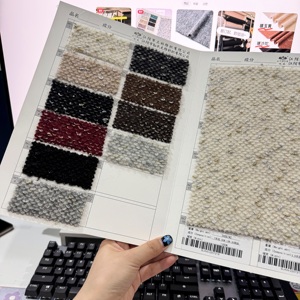 Tessuto Misto Lana Alpaca e Mohair Colore Kaki <span class=keywords><strong>Cammello</strong></span>, Design di Tendenza, Bestseller 26/27, <span class=keywords><strong>per</strong></span> Abiti, Completi e Cappotti - Product Image 6