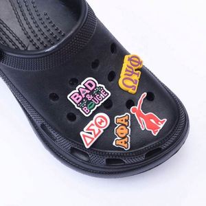 College Sign Charms <strong>for</strong> Clog <strong>Decoration</strong> Designer <strong>Shoes</strong> Pins Delta Charms <strong>for</strong> Design <strong>Shoes</strong> Sorority Clog Charms <strong>for</strong> Clog Sandals - Product Image 4