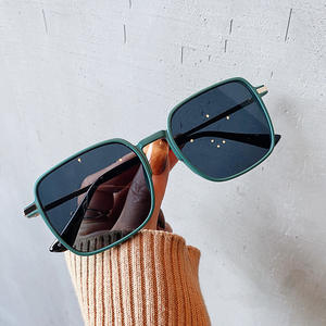 Gafas de Sol Cuadradas Grandes Qianai UV400, Montura de Acetato, Modelo 3, para Mujer, K3-9304 - Product Image 4