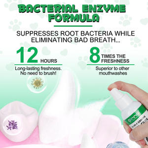 Spray de Cuidado Dental para Mascotas de Marca Privada OEM de 150 ml, Refresca el <span class=keywords><strong>Aliento</strong></span>, Elimina la Placa y el Sarro, Spray de Cuidado Bucal para <span class=keywords><strong>Perros</strong></span> - Product Image 5