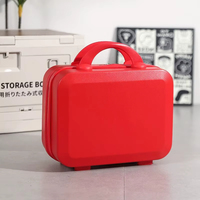 2025 nouveau ABS Mini étui de voyage-organisateur cosmétique étanche avec fermeture à glissière trousse de toilette Portable pour les femmes OEM