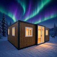 Maison conteneur préfabriquée détachable et extensible de 40 pieds ou 20 pieds, 1, 2, 3, 4 ou 5 chambres, pliable, à vendre, pour la construction de maisons miniatures
