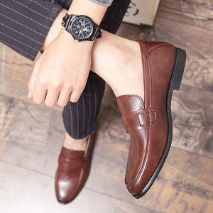 Elegantes Mocasines Casuales de Piel Sintética con Punta en Pico, Cómodos y Transpirables, Tallas 38-48/6.5-14, para Primavera e Invierno - Product Image 5