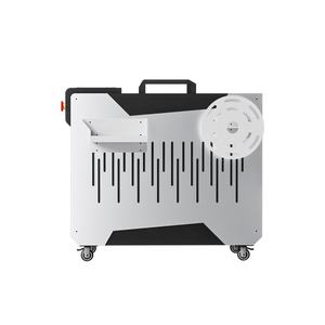 Precio de fábrica portátil Máquina de soldadura láser de fibra Máquina de soldadura Refrigeración por aire 4 en 1 para todo el metal - Product Image 3