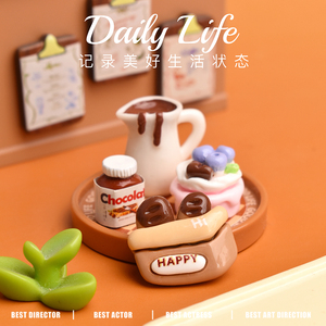 Cabujón plano de resina con diseño de hamburguesa y donut de dibujos animados para la creación de joyas DIY, horquillas y decoración de fundas de teléfono - Product Image 5