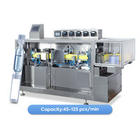 Machine de remplissage de scellage de liquide d'ampoule en plastique automatique à grande vitesse pour le moteur de produits chimiques alimentaires de boissons pour le parfum d'huile essentielle
