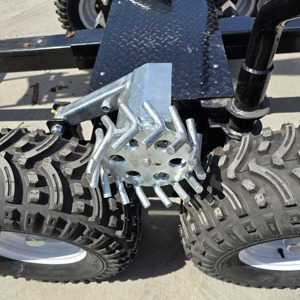 <span class=keywords><strong>Remorque</strong></span> forestière tractable pour <span class=keywords><strong>quad</strong></span> avec grue hydraulique et grappin 2T, chargeur de <span class=keywords><strong>bois</strong></span> vert - Product Image 4