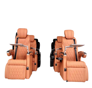 Accessoires intérieurs de luxe pour <span class=keywords><strong>fourgon</strong></span> avec sièges VIP inclinables, dotés d'une table pliable, pour sièges capitaine Mercedes-Benz GLS450 - Product Image 2