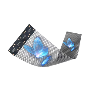 Pantalla LED Holográfica Transparente para Publicidad, Señalización Digital de Pie para Salón de Exposiciones de Automóviles, Lanzamiento de Nuevos Modelos, Efecto Flotante 3D - Product Image 1