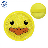 Compresse réutilisable de perles de gel chaudes et froides multifonctionnelle double face avec sac à nouer pour soulager les douleurs à la cheville, au poignet et au mollet, et réduire la fièvre chez les enfants