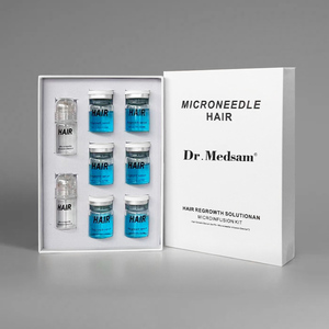 Etiqueta privada Aceite natural para el cabello Productos para el cuidado del crecimiento de la piel Kit de productos de suero para el crecimiento del cabello del cuero cabelludo a base de hierbas - Product Image 3